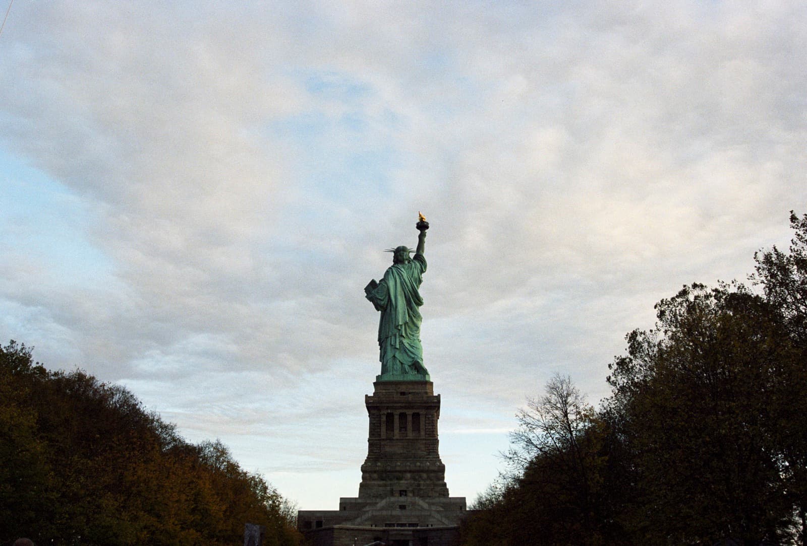 Images — New York, Serene: The Back of Liberty
