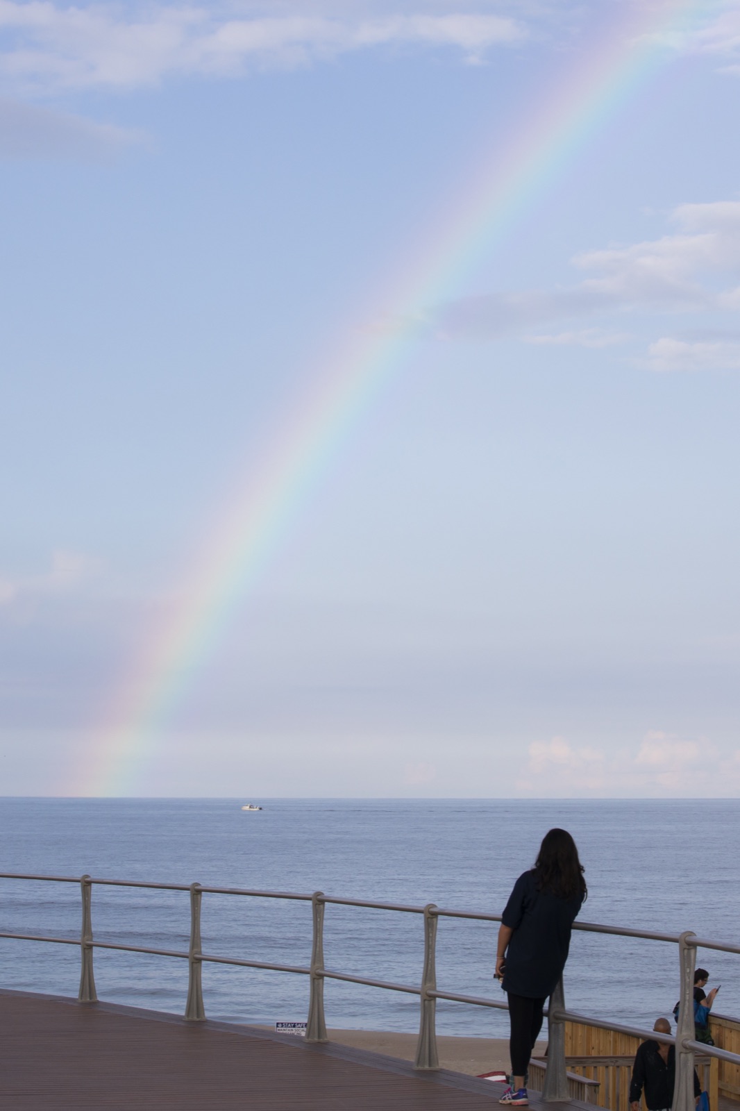 Images — New Jersey: Rainbow Over the Atlantic